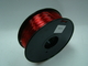 Filamento flexível 1,75 da impressão 3d de TPU/3,0 milímetros vermelho e transparente